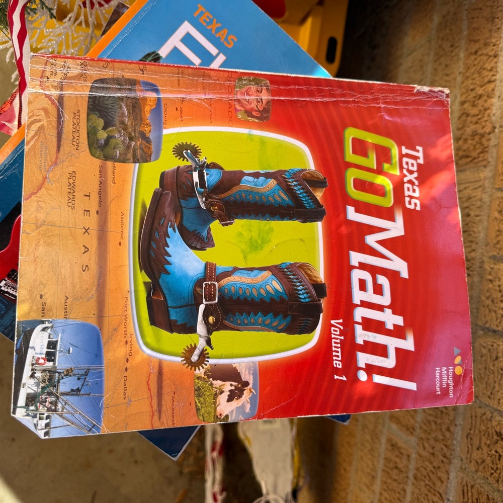 Texas Go Math! Textbook Set - Picture 8 of 9